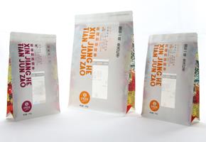 צדדיים שקיות שטוחים עבור אגוזים חטיפים