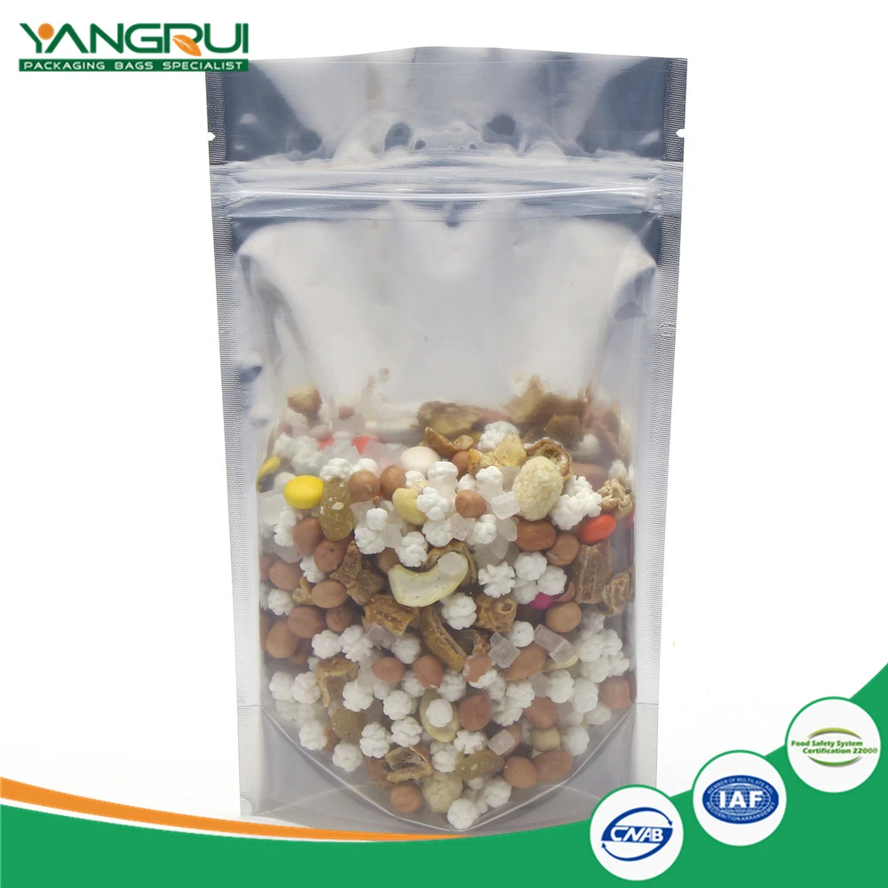 Transparent Aluminum Foil Standing Up Pouch