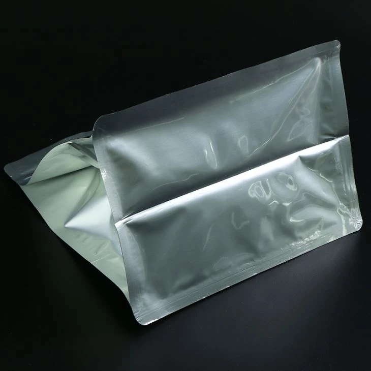 Aluminum Foil Zipper Boxpouch For Hot Liquid Water