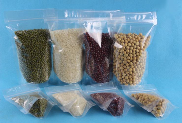 PET / CPP Transparenct Doypack שקית פירות יבשים אריזה