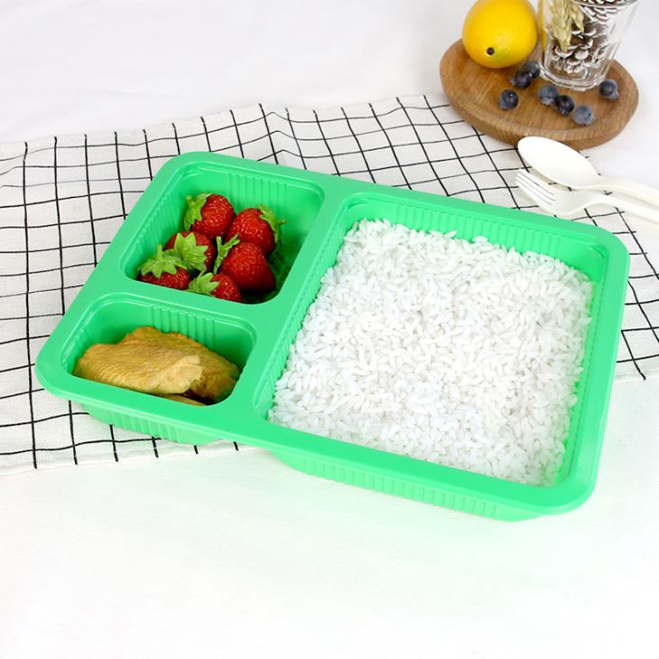 Custom Made Service EVOH Food Container Compartment Lunch Box