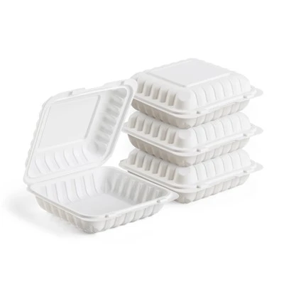 קופסת אוכל חד פעמית מיכל מזון מסוג Take Away