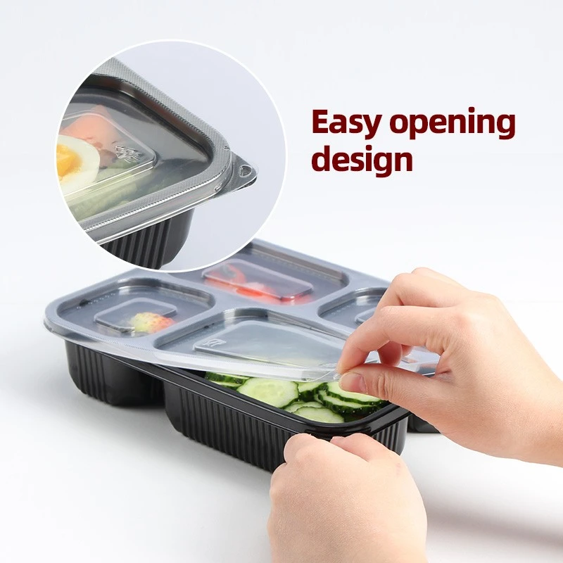 4 Compartment Food Containers Disposable factory