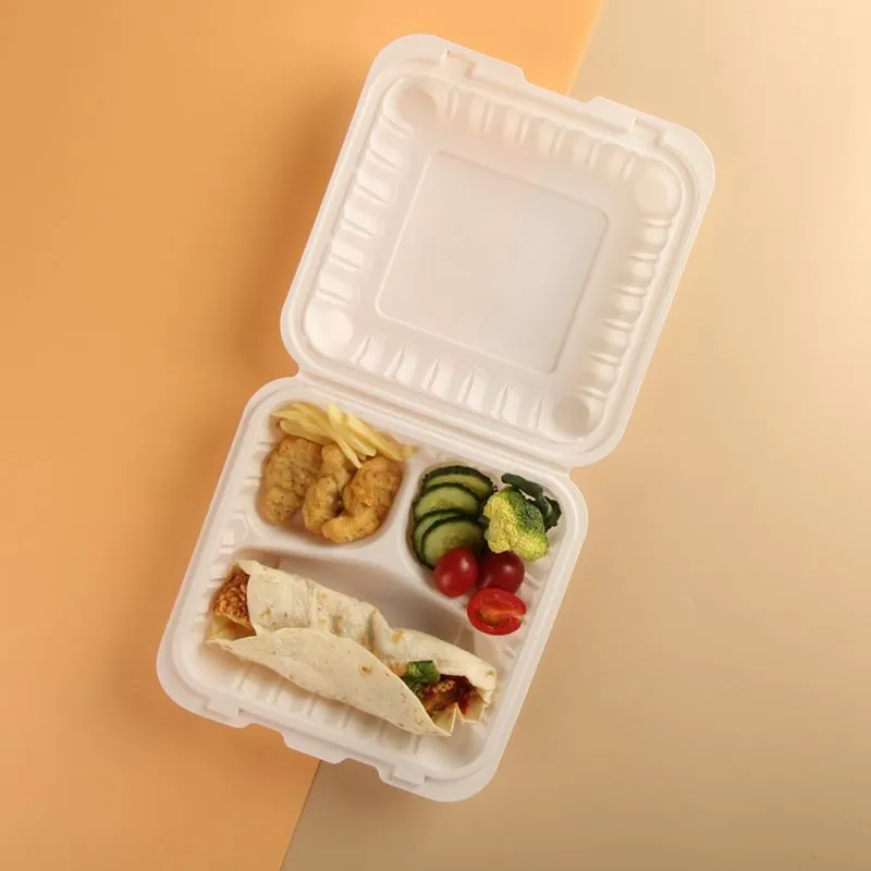 White To-Go Boxes